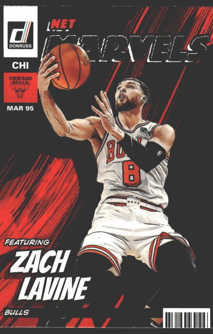 2022 Panini Donruss Basketball Zach LaVine #20 PSA 9