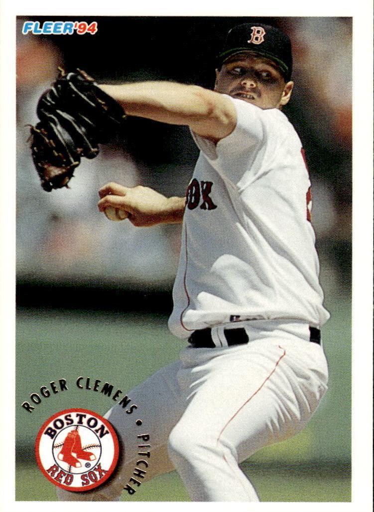 1994 Fleer Baseball Roger Clemens #26 PSA 9