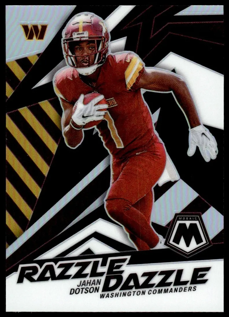 2022 Panini Mosaic Football Jahan Dotson #RD-29