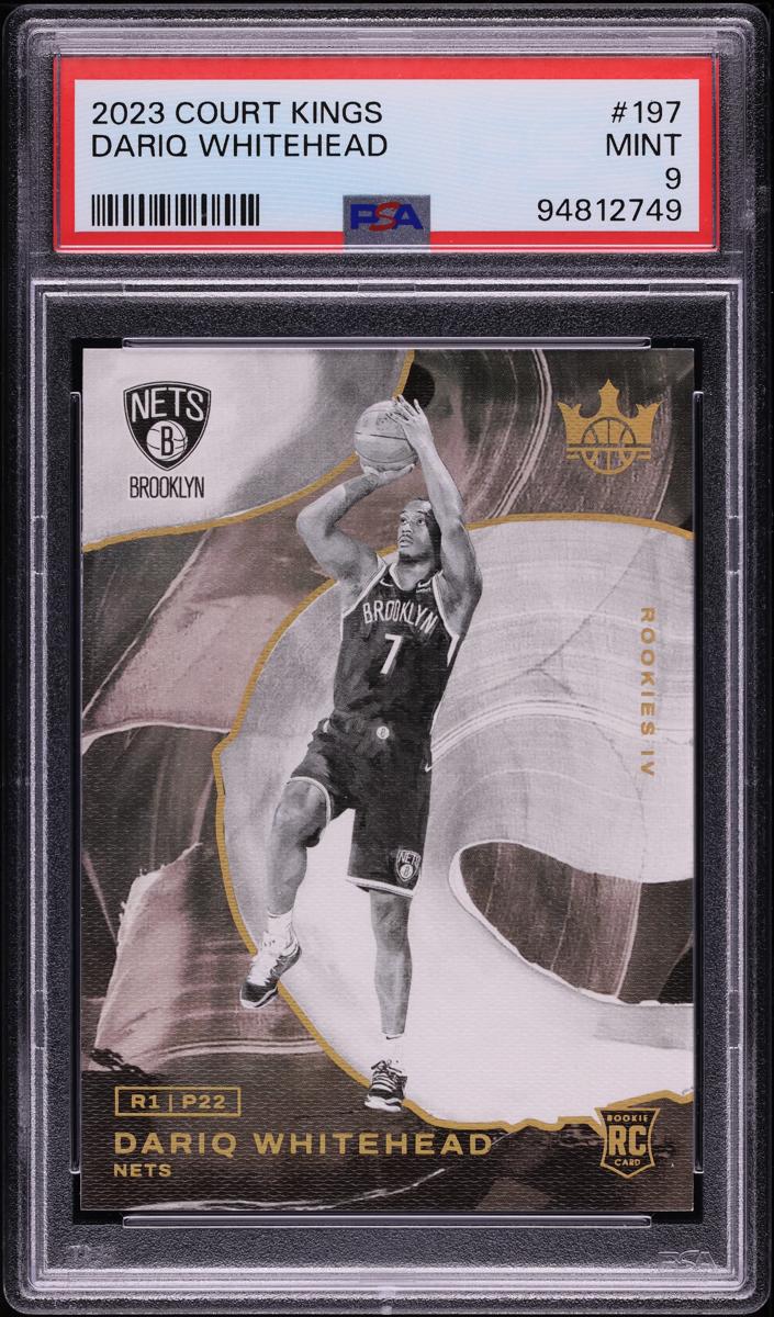 2023 Panini Court Kings Basketball Dariq Whitehead #197