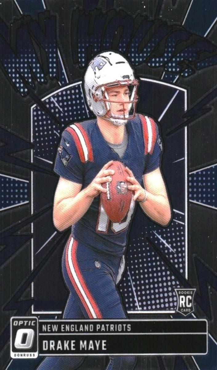 2024 Donruss Optic Football Drake Maye #8 RAW Ungraded