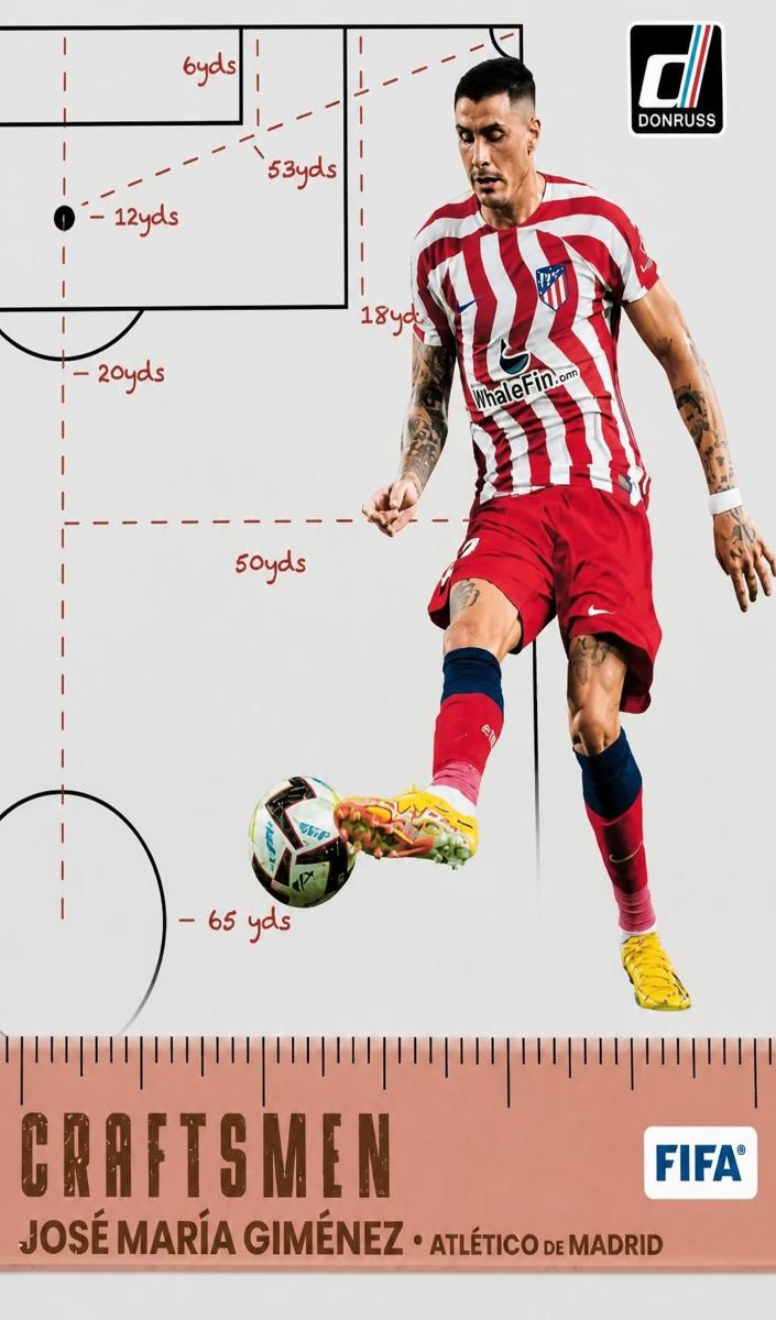 2022 Panini Donruss Soccer Jose Maria Gimenez #3