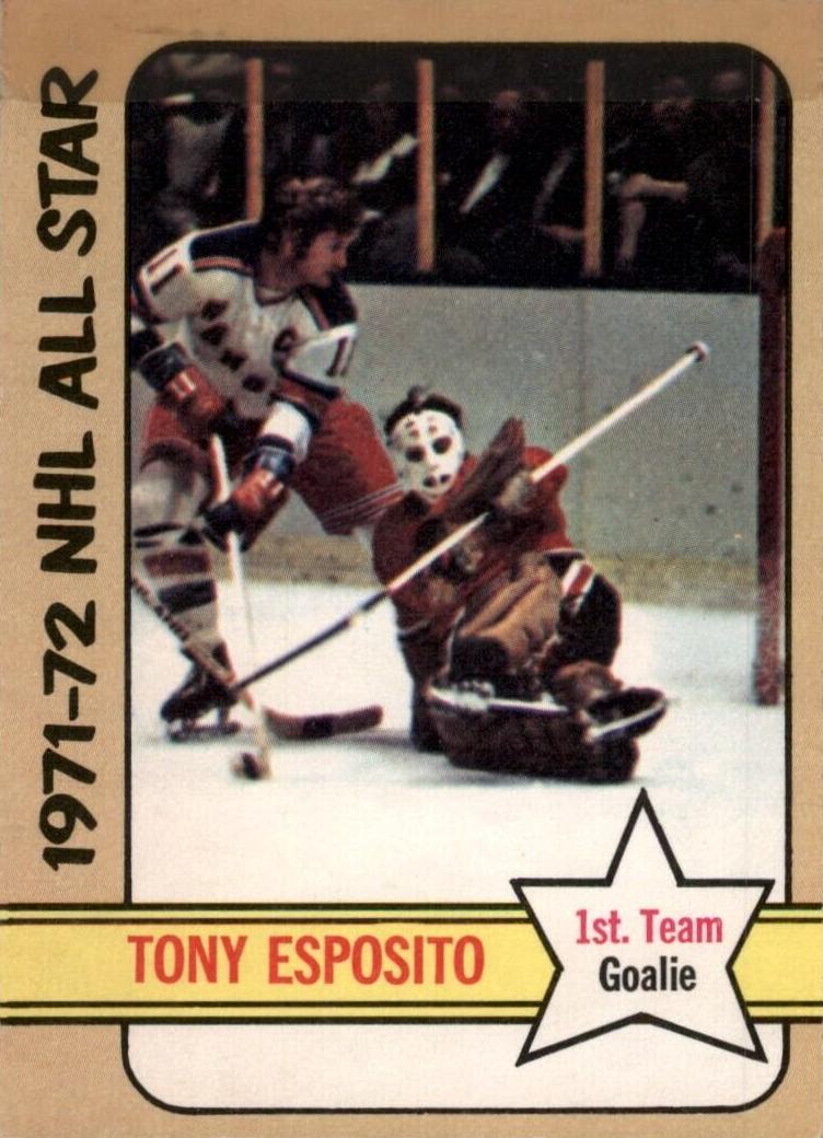 1972 O-Pee-Chee Hockey Tony Esposito #226 PSA 8