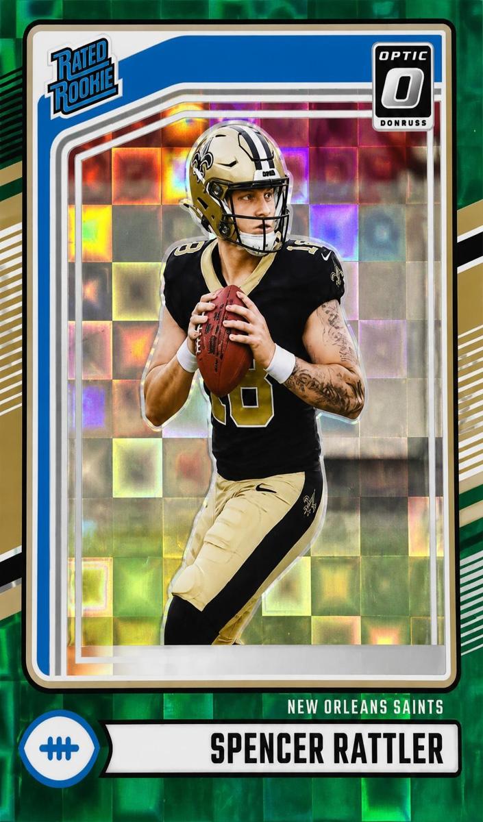 2024 Panini Donruss Football Green Pandora Spencer Rattler #359