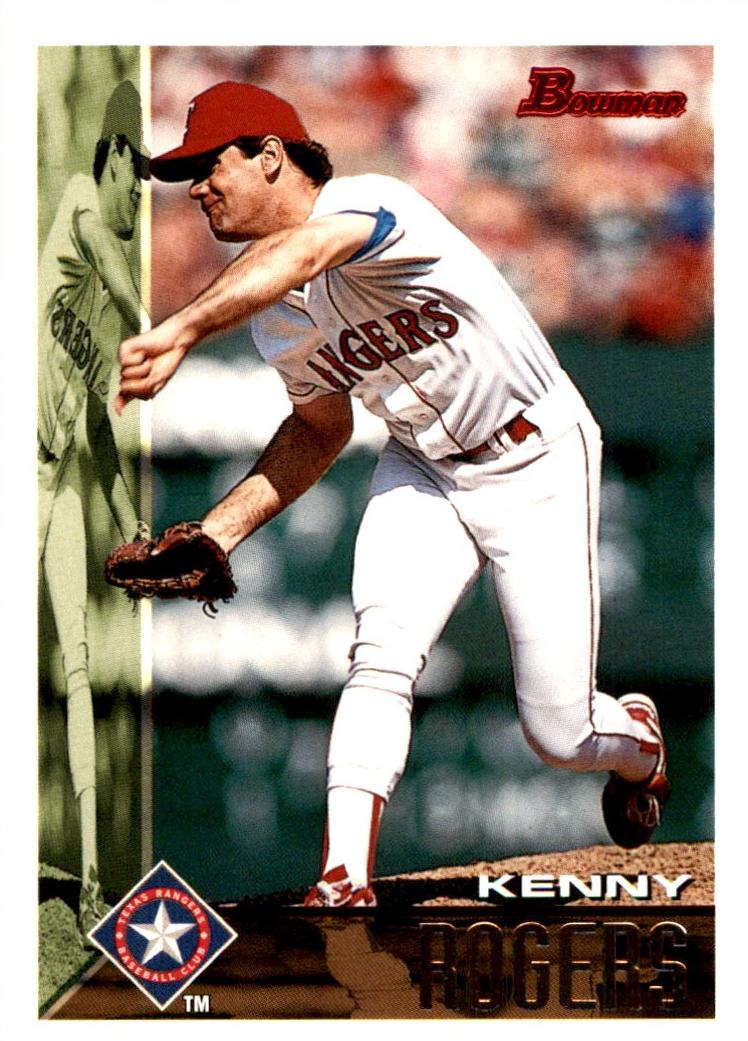 1995 Bowman Baseball Kenny Rogers #289