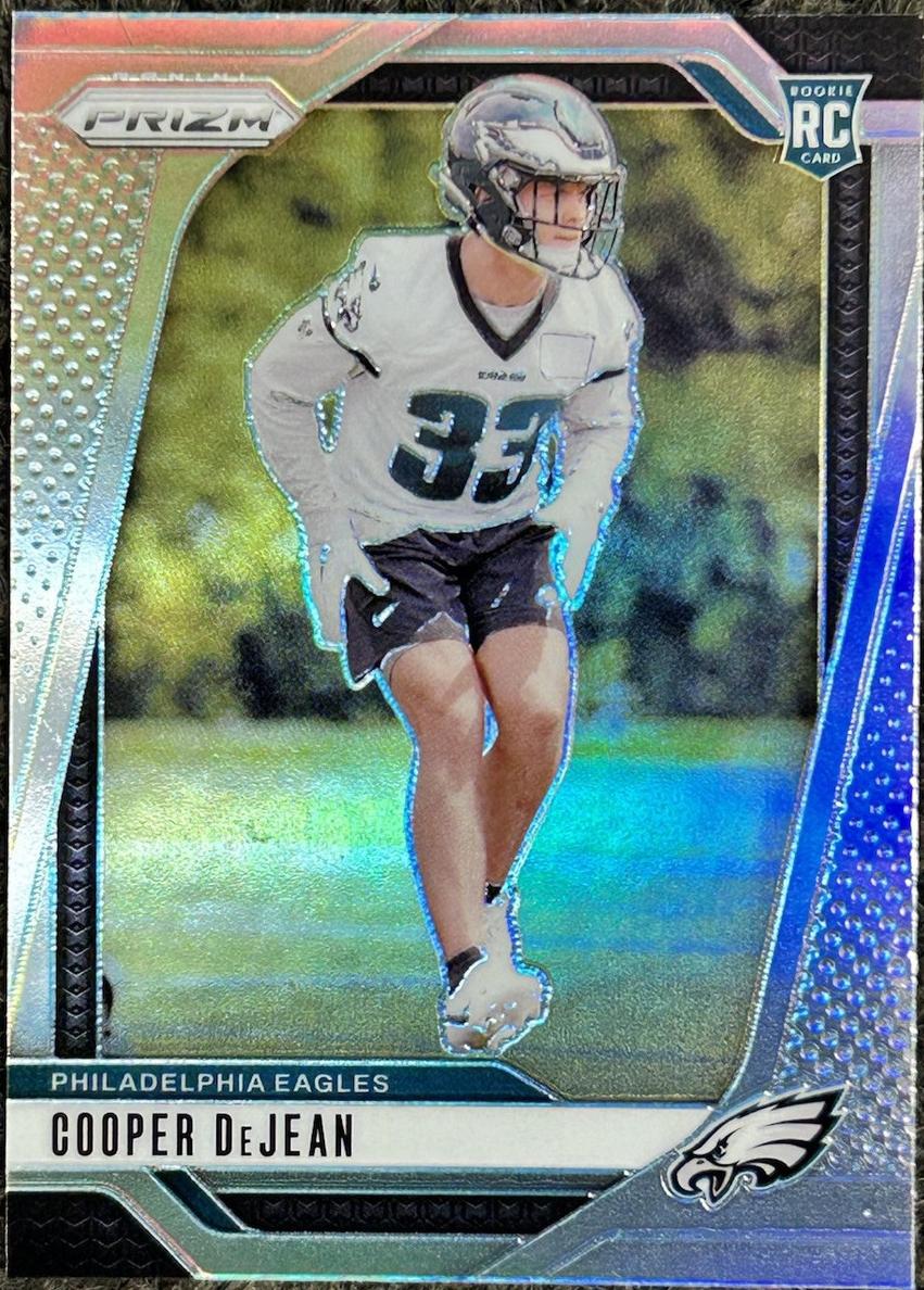 2024 Panini Prizm Football Silver Cooper DeJean #321 RAW Ungraded