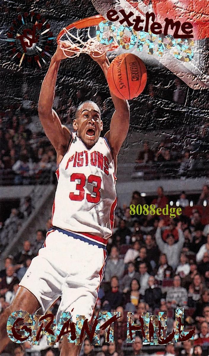 1995 Topps Stadium Club Basketball Extreme Corps Grant Hill #108 PSA 10