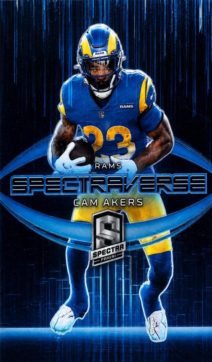 2022 Panini Spectra Football Cam Akers #SV-9