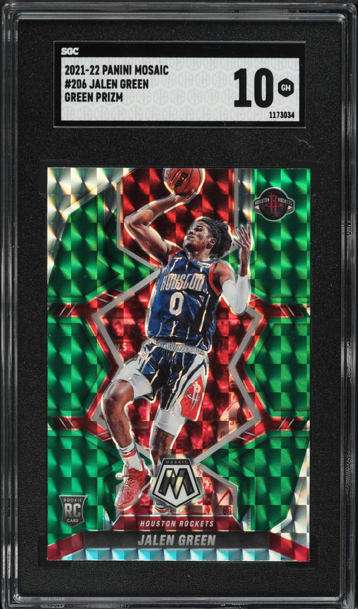2021 Panini Mosaic Basketball Green Jalen Green #206