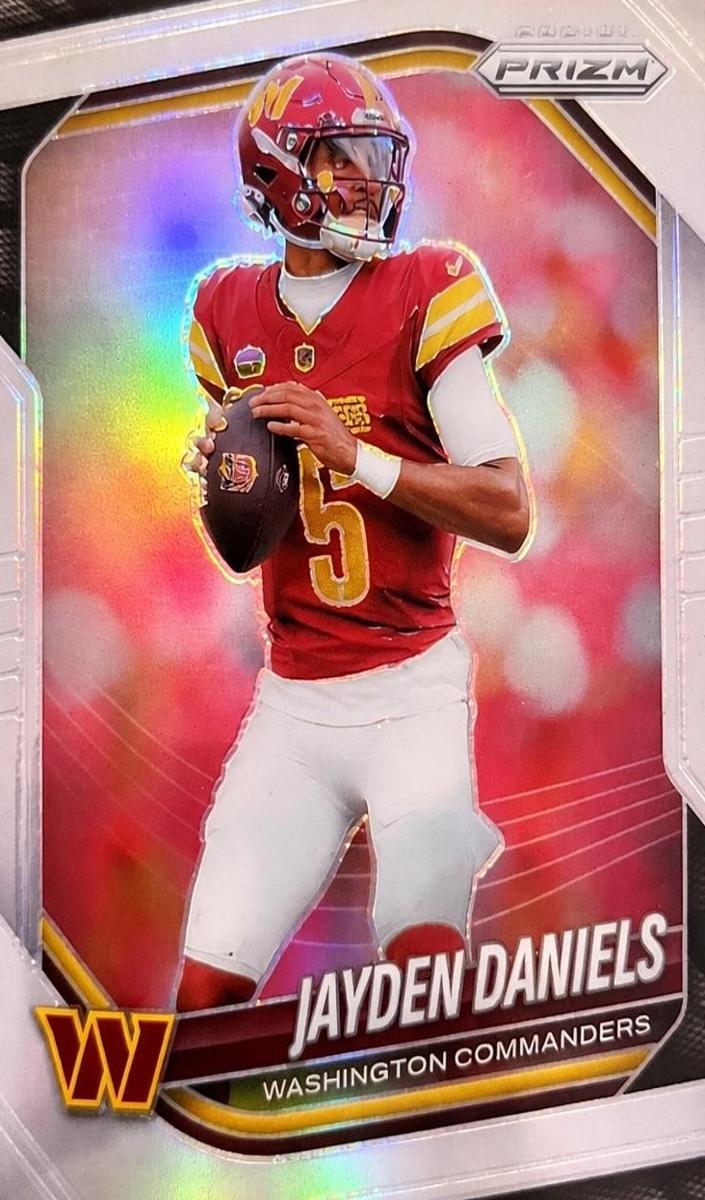 2025 Panini Prizm Football Silver Jayden Daniels #278 RAW Ungraded