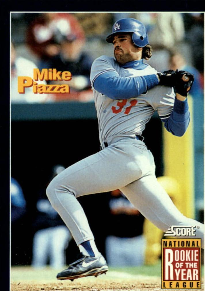 1994 Score Baseball Mike Piazza #636 PSA 7.5