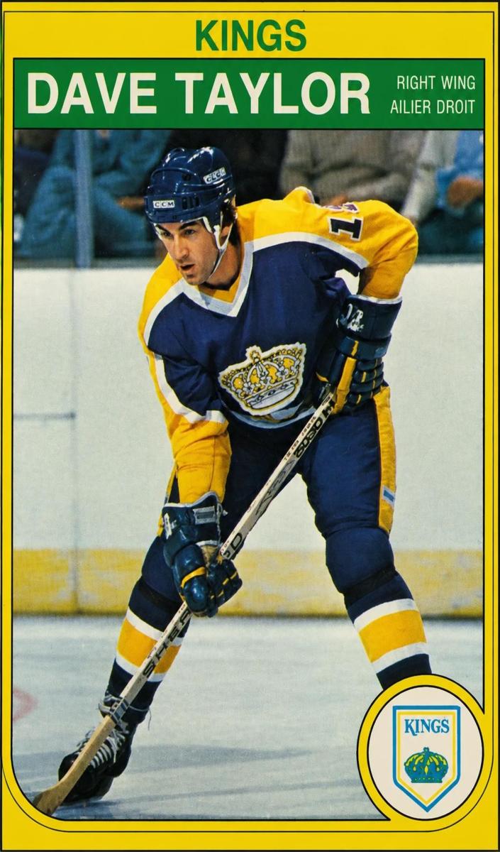 1982 O-Pee-Chee Hockey Dave Taylor #161 PSA 10
