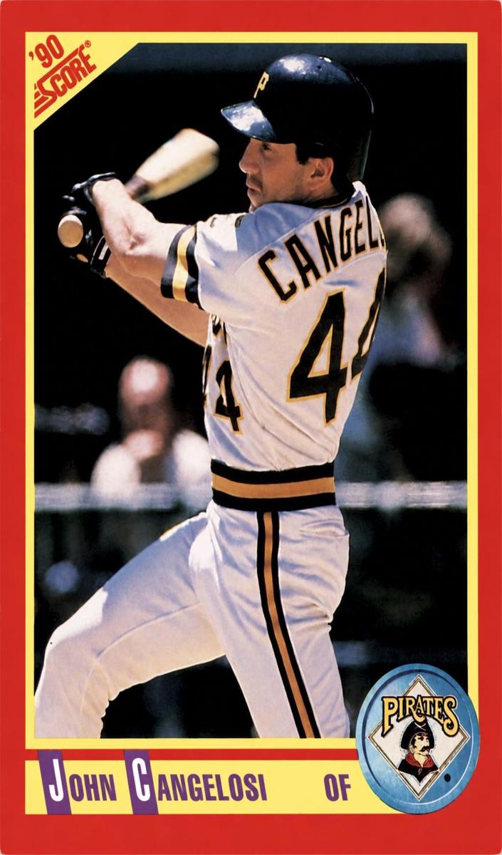 1990 Score Baseball John Cangelosi #367