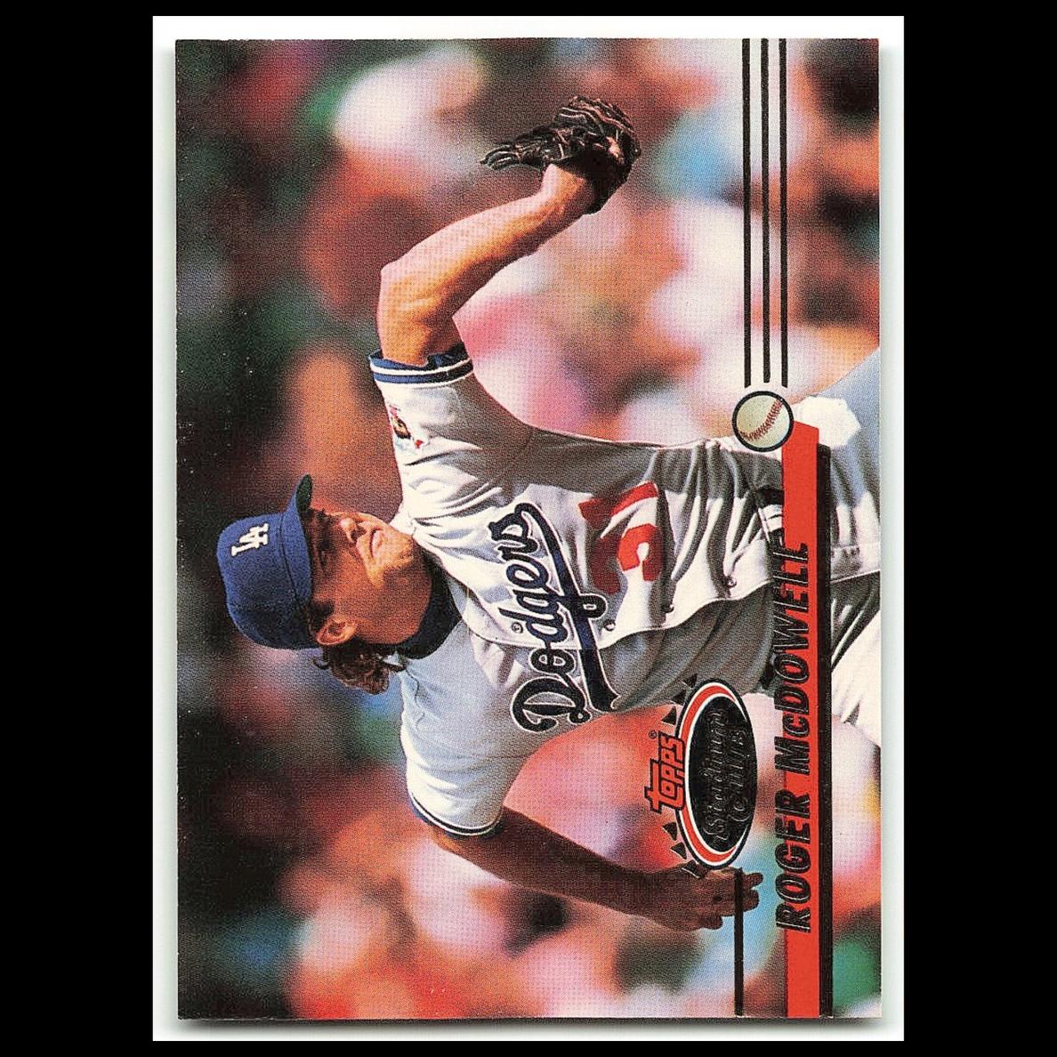 1993 Topps Stadium Club Baseball Roger McDowell #251