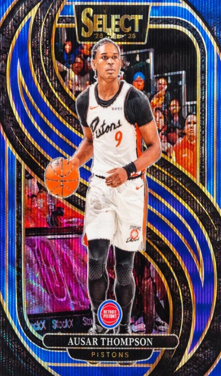 2024 Panini Select Basketball Blue Wave Ausar Thompson #153