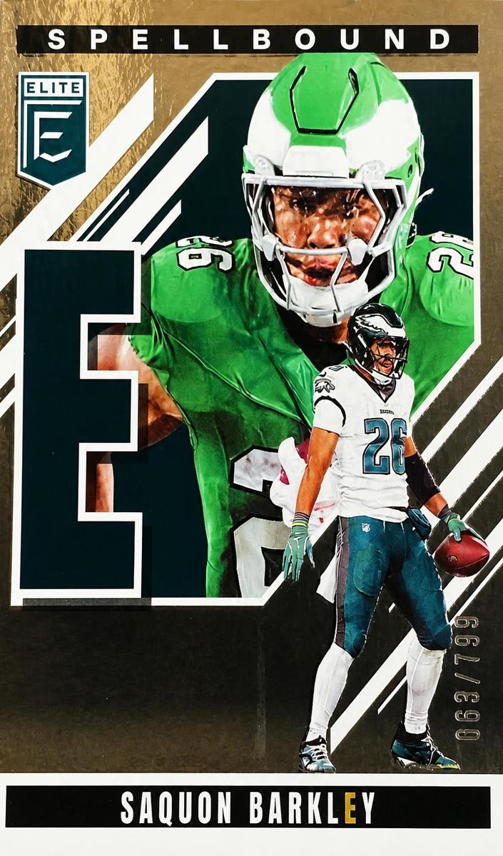 2025 Donruss Elite Football Saquon Barkley #6