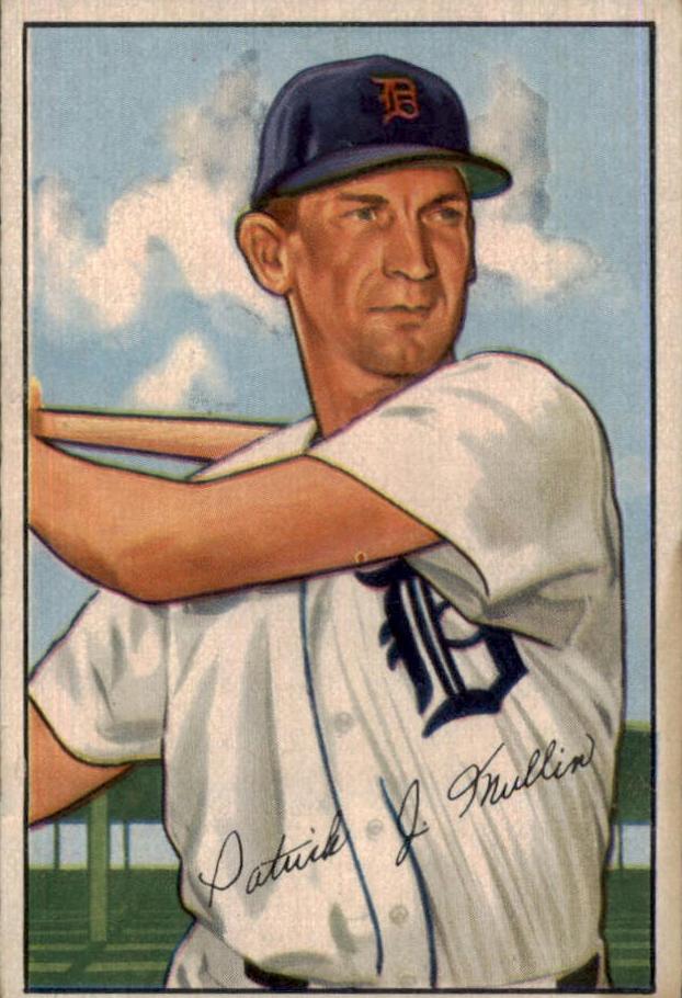 1952 Bowman Baseball Pat Mullin #183