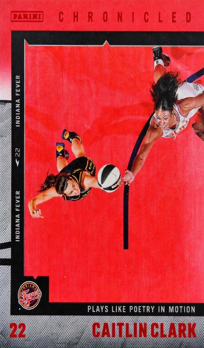2025 Panini Caitlin Clark Chronicled Basketball Red Holo Caitlin Clark #29