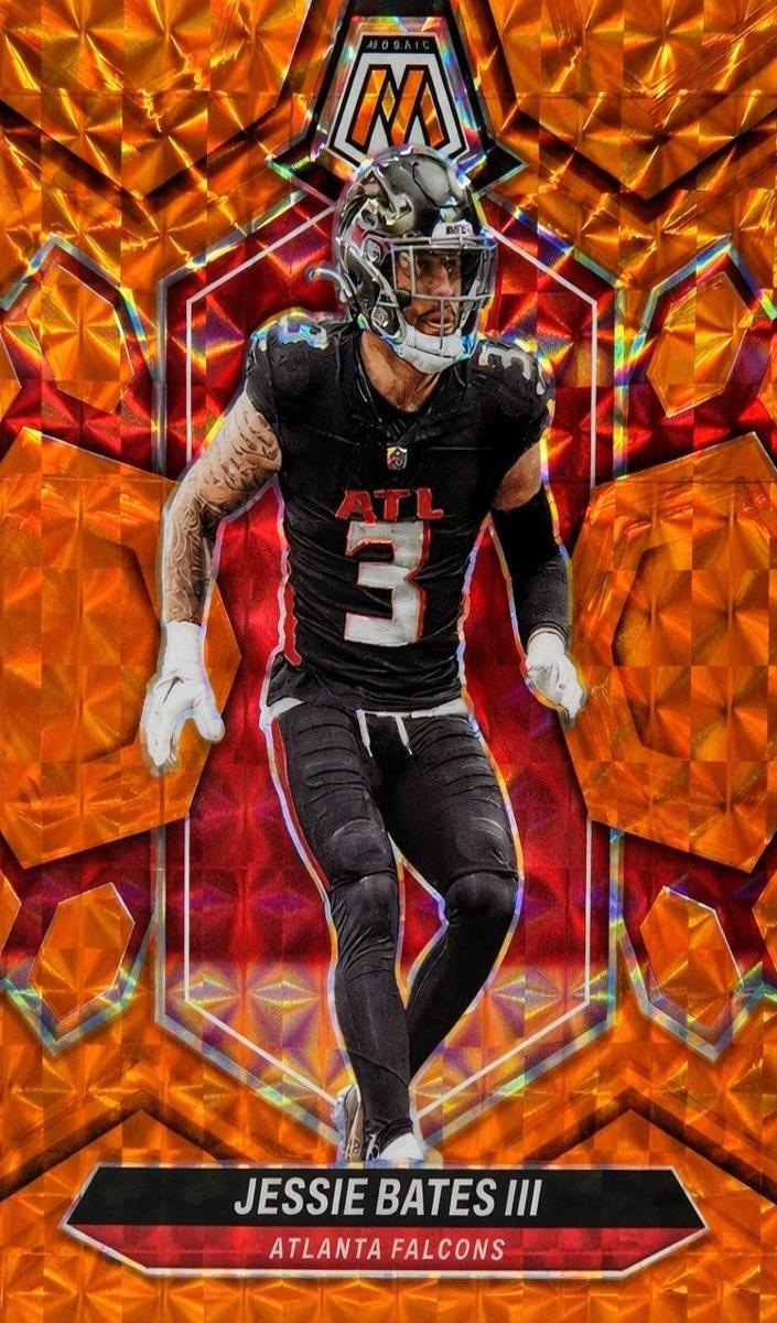 2024 Panini Mosaic Football Orange Jessie Bates III #13