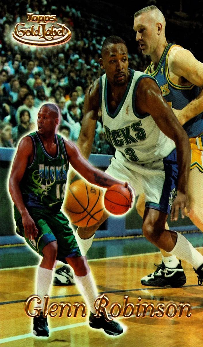 1999 Topps Gold Label Basketball Class 1 Glenn Robinson #65
