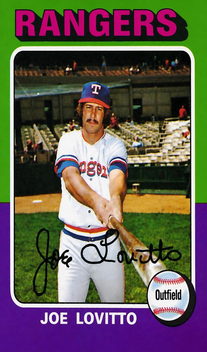 1975 O-Pee-Chee Baseball Joe Lovitto #36