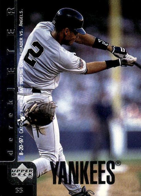 1998 Upper Deck Baseball Derek Jeter #450