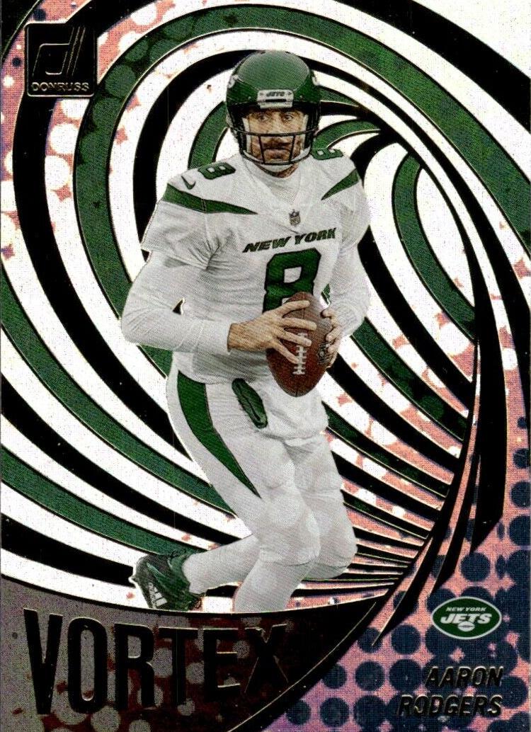 2023 Panini Donruss Football Aaron Rodgers #VOR-8 PSA 9