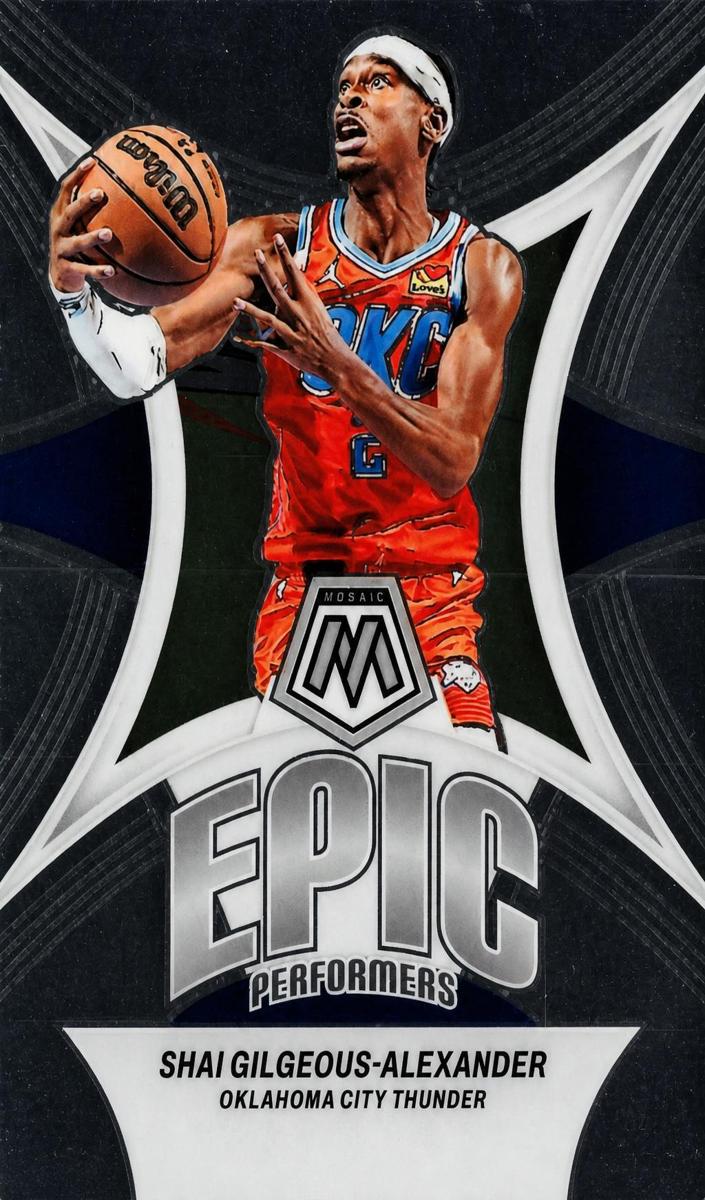 2023 Panini Mosaic Basketball Shai Gilgeous-Alexander #1 PSA 10