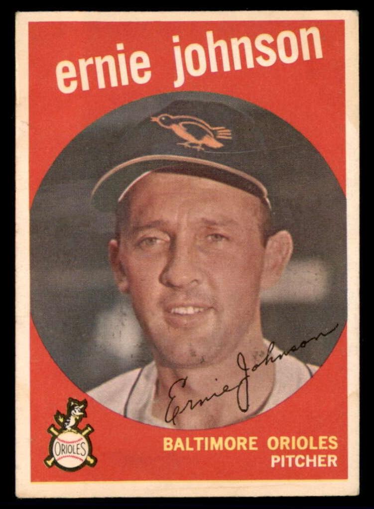 1959 Topps Baseball Ernie Johnson #279 PSA 7