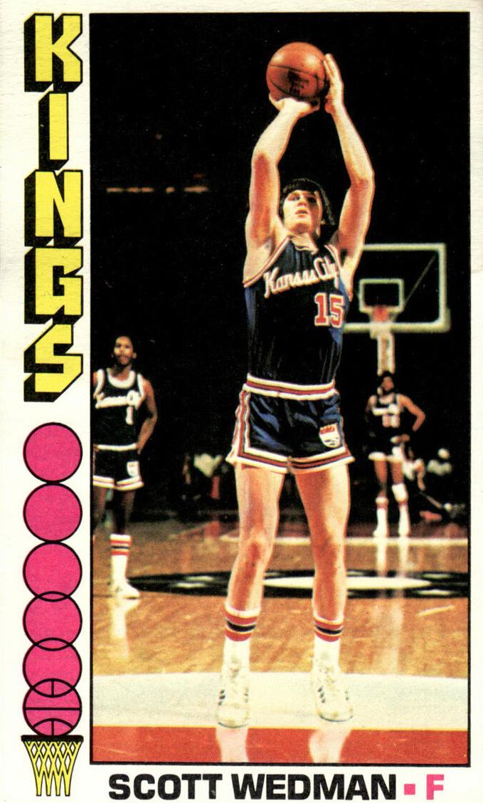 1976 Topps Basketball Scott Wedman #142 PSA 8.5