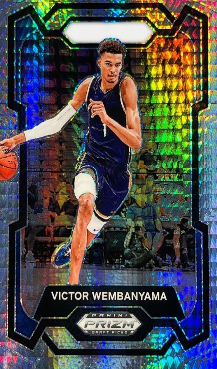 2024 Panini Prizm Draft Picks Basketball Hyper Victor Wembanyama #99