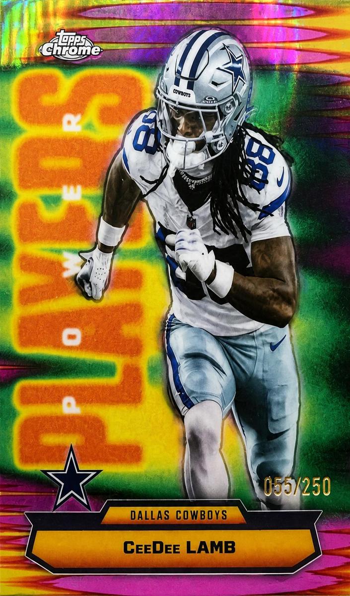2025 Topps Chrome Football Pink Refractor CeeDee Lamb #PP-23