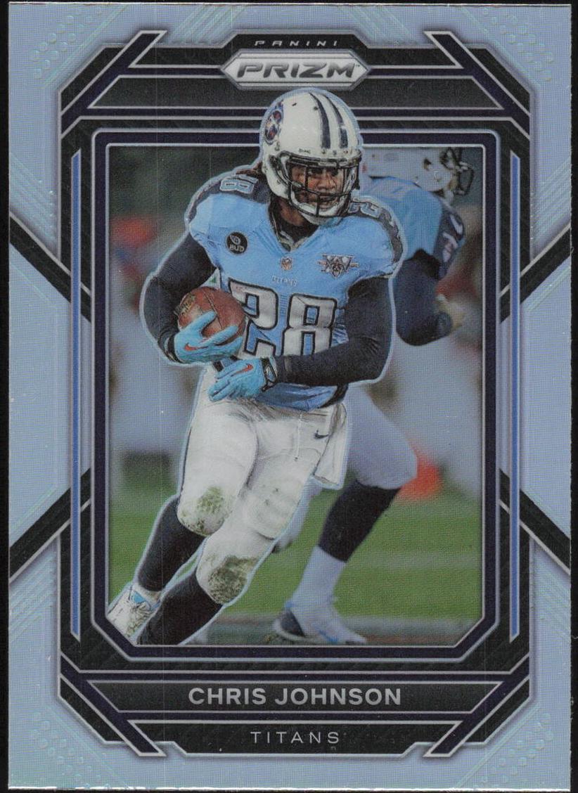 2022 Panini Prizm Football Silver Chris Johnson #291