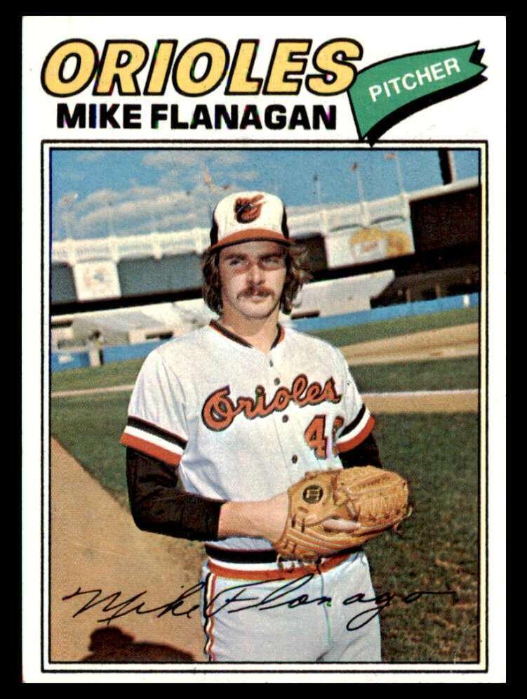 1977 Topps Baseball Mike Flanagan #106 PSA 9