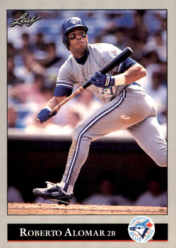 1992 Leaf Baseball Roberto Alomar #233