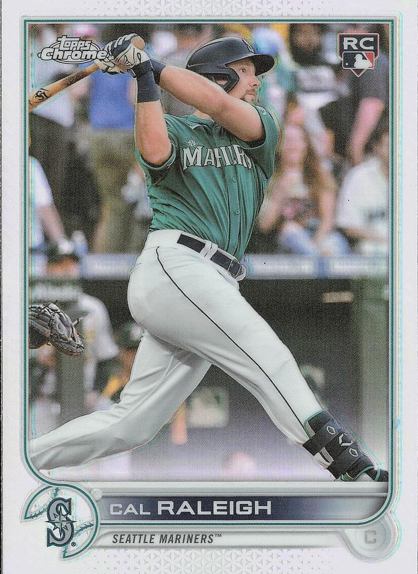 2022 Topps Chrome Baseball Refractor Cal Raleigh #149