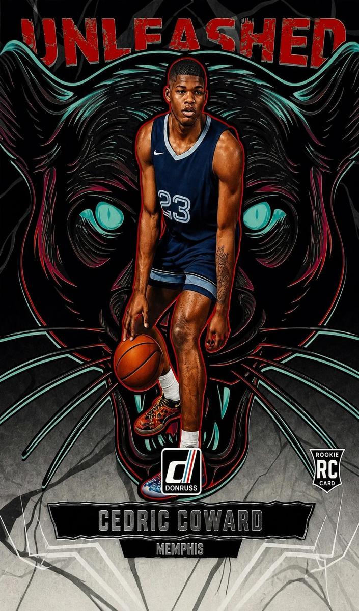 2025 Panini Donruss Basketball Cedric Coward #6
