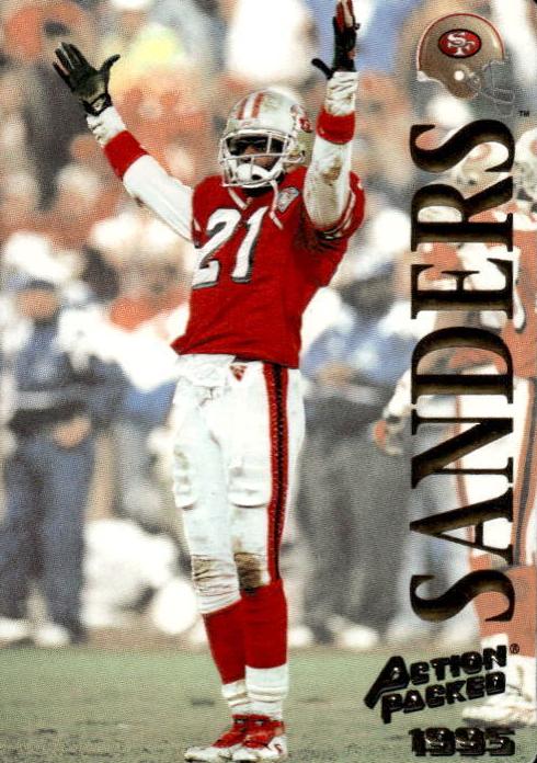 1995 Action Packed Football Deion Sanders #8 PSA 10