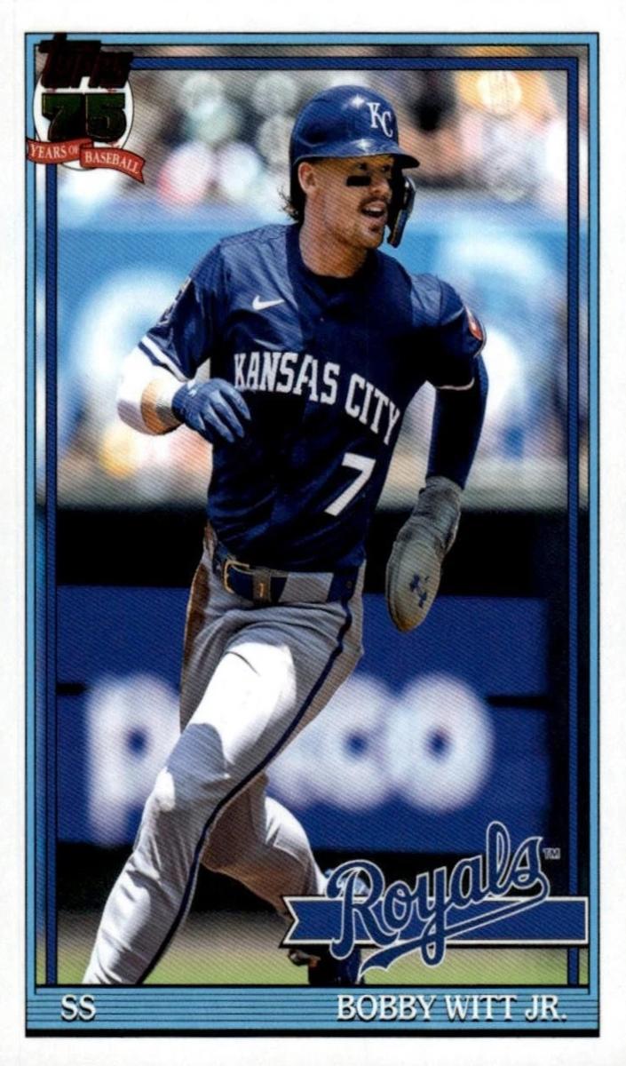 2026 Topps Baseball Bobby Witt Jr. #T91-3 PSA 9