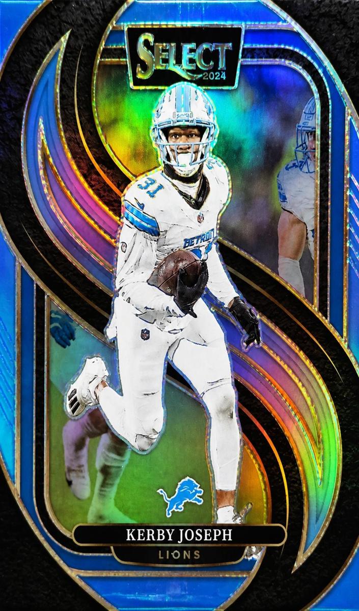 2024 Panini Select Football Light Blue Kerby Joseph #177