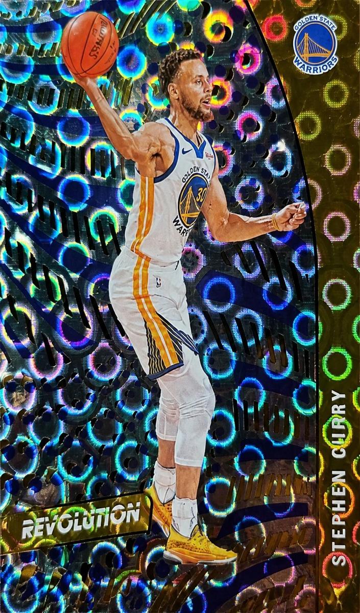 2020 Panini Revolution Basketball Groove Stephen Curry #90 PSA 9