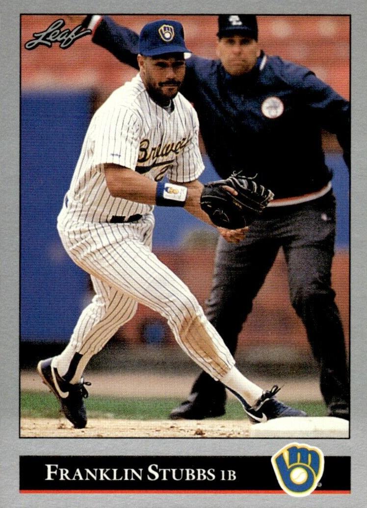 1992 Leaf Baseball Franklin Stubbs #328