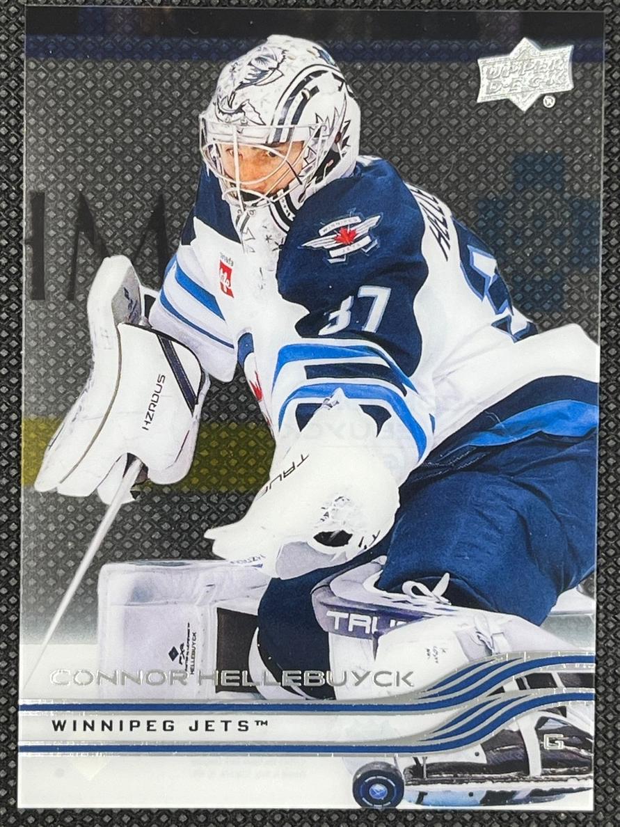 2025 Upper Deck Hockey Clear Cut Connor Hellebuyck #194