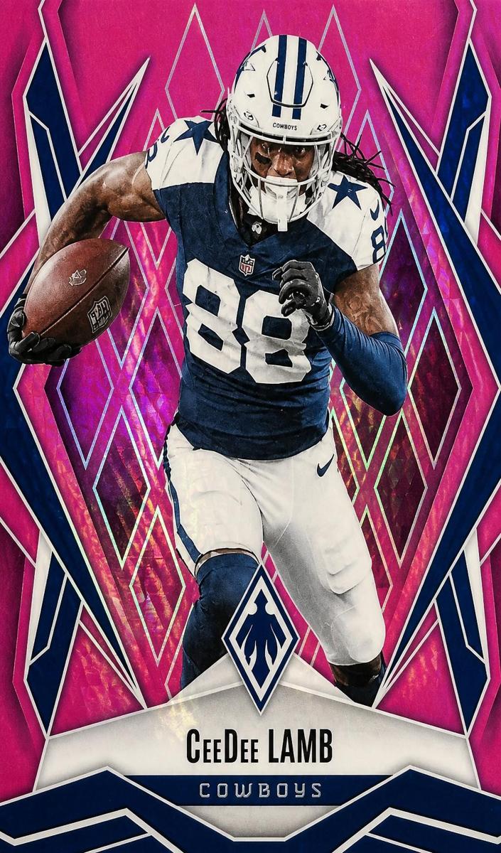 2025 Panini Phoenix Football Pink Hyper CeeDee Lamb #125