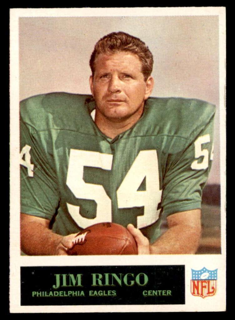 1965 Philadelphia Football Jim Ringo #138 PSA 7.5