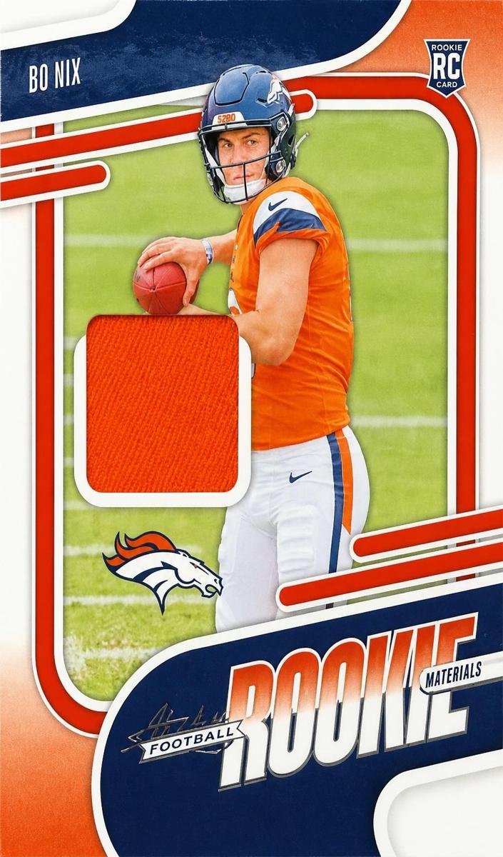 2024 Panini Absolute Football Bo Nix #ARM-BNX PSA 9