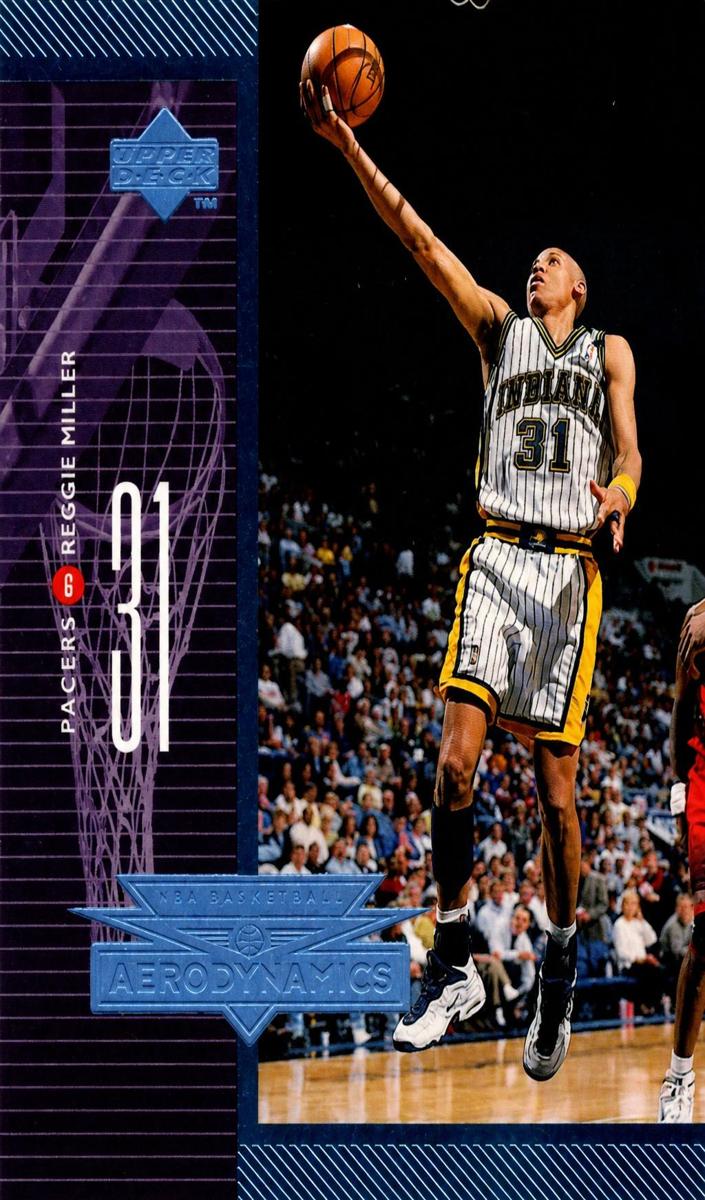 1998 Upper Deck Basketball Reggie Miller #A18