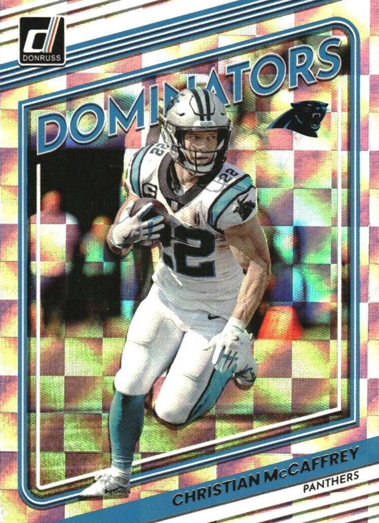 2022 Panini Donruss Football Christian McCaffrey #D26 SGC 10
