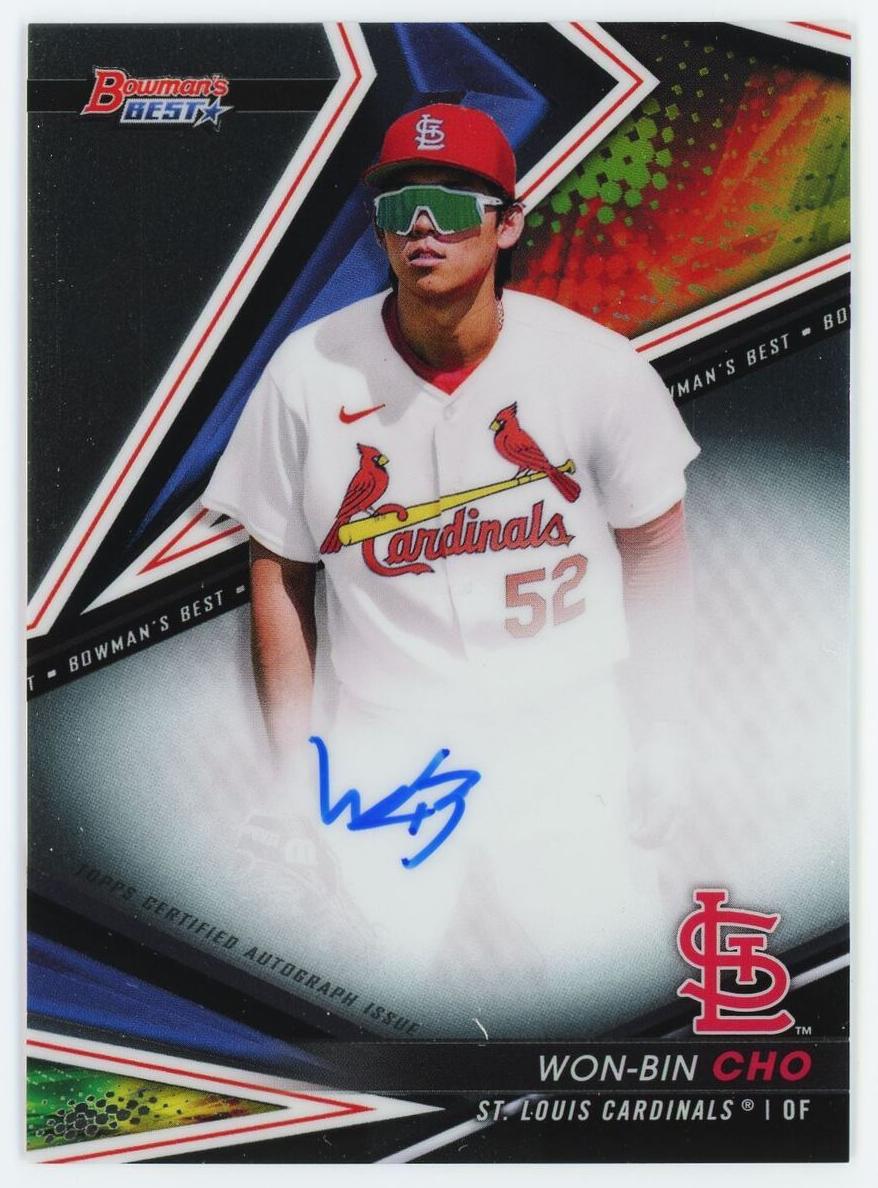 2022 Bowman's Best Baseball Won-Bin Cho #B22-WC