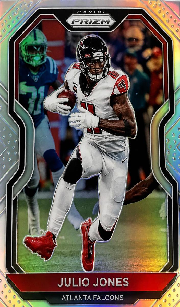 2020 Panini Prizm Football Silver Prizm Julio Jones #225